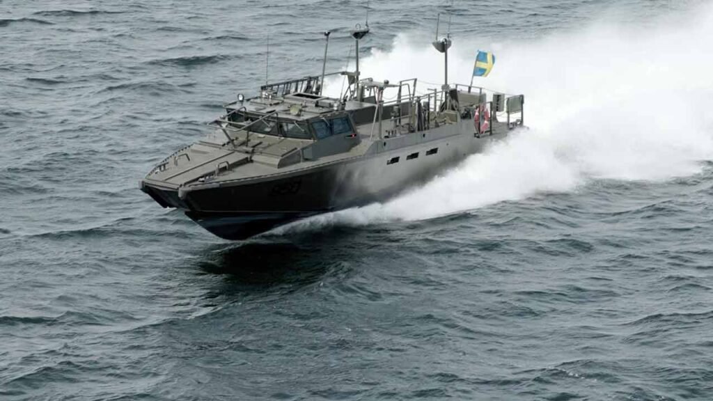 CB90 - Stridsbåt 90H. Foto: Saab