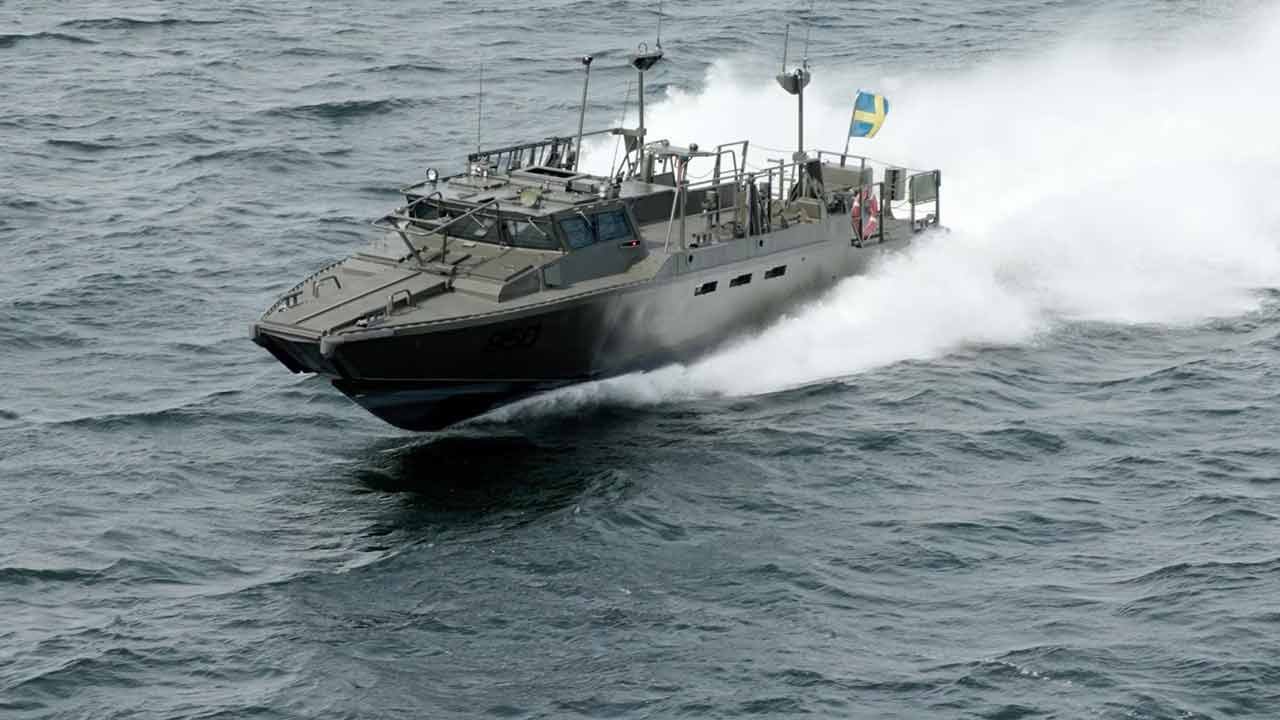 CB90 - Stridsbåt 90H. Foto: Saab