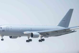 KC-46 “Gideon” chega a Israel como novo avião-tanque estratégico da IAF