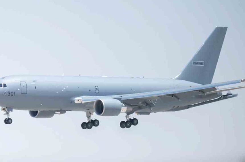 KC-46 “Gideon” chega a Israel como novo avião-tanque estratégico da IAF