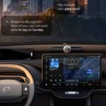 Volvo e Google testam IA que ajuda motorista a entender placas, estacionar e navegar melhor. Ilustração: Volvo