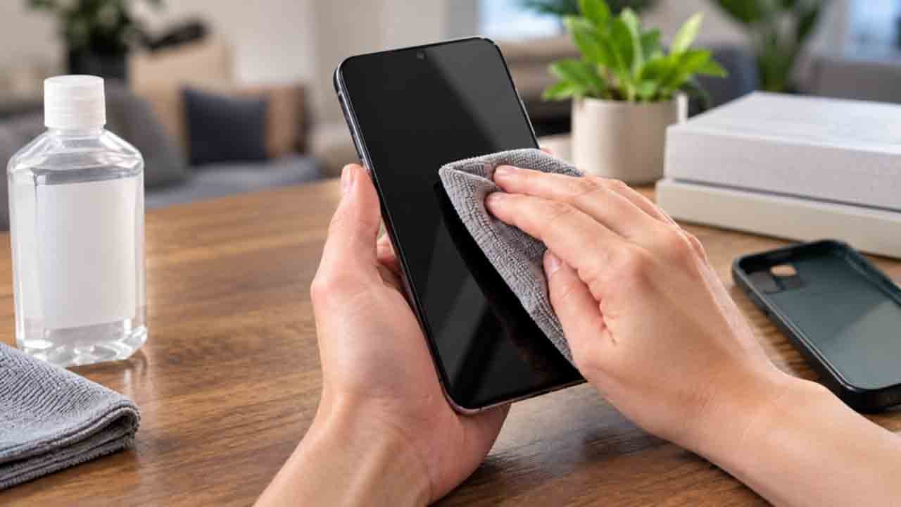 How to Clean Your Phone Without Damaging the Screen. Image: Condutta.com