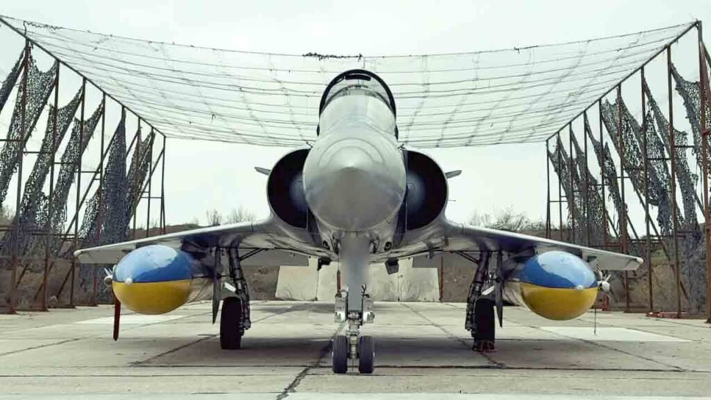 Ukraine’s Mirage 2000-5F. Image: Ukrainian Air Force